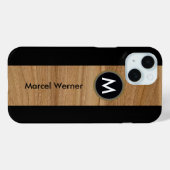 Modernes personalisiert Case-Mate iPhone hülle (Rückseite (Horizontal))