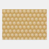 Modernes Personalisiert Happy Holidays Tree Script Geschenkpapier Set (Vorderseite 3)