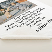 Modernes Personalisiert Hunde Mama Mothers Day Fot Sherpadecke (3/4)