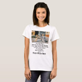 Modernes Personalisiert Hunde Mama Mothers Day Fot T-Shirt (Vorne ganz)