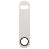 Modernes Personalisiert Speed Flaschenöffner (Rückseite)