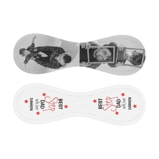 Modernes Personalisiertes 2-Foto Collage Bester St Baseball (Paneele)