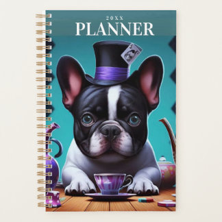 Modernes Personalisiertes 2 Foto Journal Pet Planer