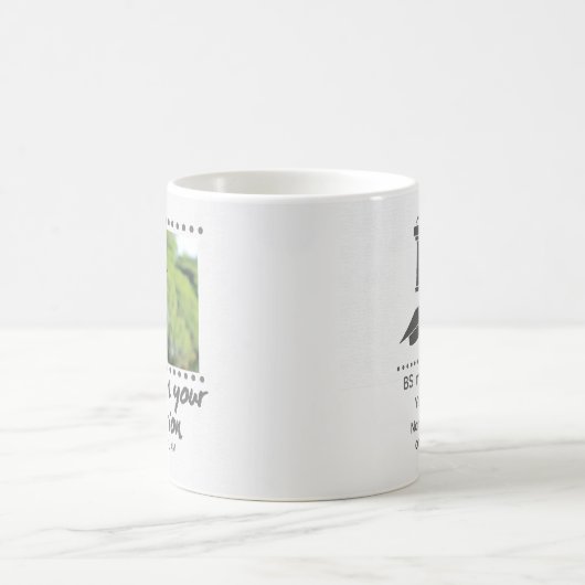 Modernes Personalisiertes Abschluss-Geschenk für T Kaffeetasse (Mittel)
