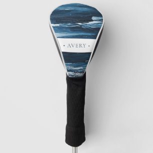 Modernes Personalisiertes Abstrakt Golf Headcover