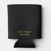 Modernes Personalisiertes Bachelor Weekend kann kü Dosenkühler (Rückseite)