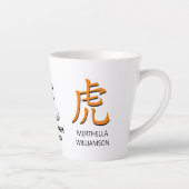 Modernes Personalisiertes chinesisches Neujahr des Milchtasse (Rechts)