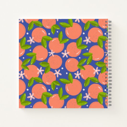 Modernes Personalisiertes Diary Notebook Notizblock (Rückseite)