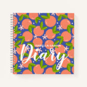 Modernes Personalisiertes Diary Notebook Notizblock (Vorderseite)