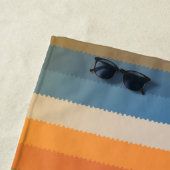 Modernes, Personalisiertes, farbenfrohes Muster Strandtuch (Beispiel)