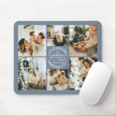 Modernes Personalisiertes Farbfokus-Monogramm Mousepad (Mit Mouse)