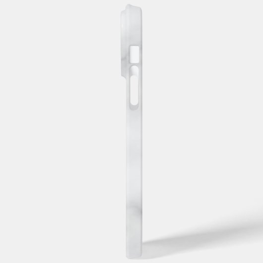 Modernes Personalisiertes Fettmonogramm und Name Case-Mate iPhone Hülle (Rückseite / Links)