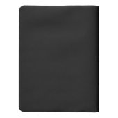 Modernes Personalisiertes Fettmonogramm und Name Extra Großes Moleskine Notizbuch (Rückseite)