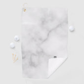 Modernes Personalisiertes Fettmonogramm und Name Golfhandtuch (Insitu)