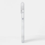 Modernes Personalisiertes Fettmonogramm und Name iPhone Hülle (Linke Seite)