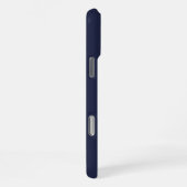 Modernes Personalisiertes Fettmonogramm und Name iPhone Hülle (Rechte Seite)