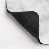 Modernes Personalisiertes Fettmonogramm und Name Mousepad (Ecke)
