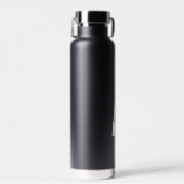 Modernes Personalisiertes Fettmonogramm und Name Trinkflasche (Vorne)