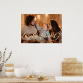 Modernes, Personalisiertes Foto für  Drehbücher Poster (Küche)