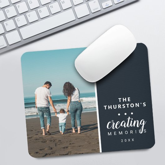 Modernes Personalisiertes Foto für Familien, das E Mousepad