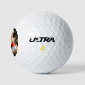Modernes Personalisiertes Foto Golfball (Logo)