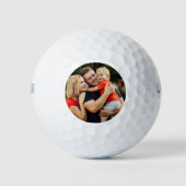Modernes Personalisiertes Foto Golfball (Vorderseite)