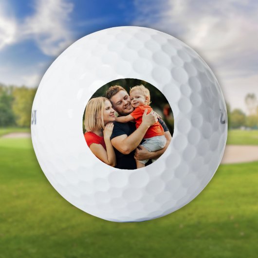 Modernes Personalisiertes Foto Golfball