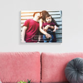 Modernes Personalisiertes Foto Leinwanddruck (Insitu (Wohnzimmer))