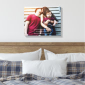 Modernes Personalisiertes Foto Leinwanddruck (Insitu (Schlafzimmer))