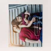 Modernes Personalisiertes Foto Puzzle (Vertikal)