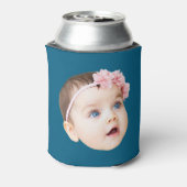 Modernes Personalisiertes Geburtstagsgeschenk - Fo Dosenkühler (Kanne Rückseite)