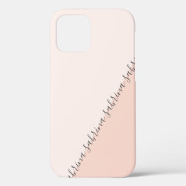 Modernes personalisiertes geometrisches Rosa Case-Mate iPhone Hülle
