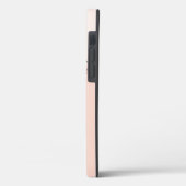 Modernes personalisiertes geometrisches Rosa Case-Mate iPhone Hülle (Rückseite / Links)