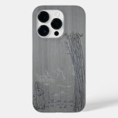 Modernes, personalisiertes Holz Case-Mate iPhone Hülle (Rückseite)