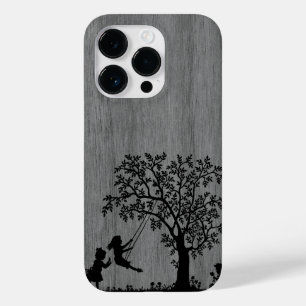 Modernes, personalisiertes Holz Case-Mate iPhone 14 Pro Hülle