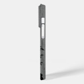 Modernes, personalisiertes Holz Case-Mate iPhone Hülle (Rückseite / Links)