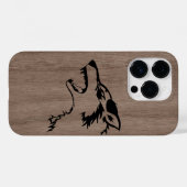 Modernes, personalisiertes Holz Case-Mate iPhone Hülle (Rückseite (Horizontal))