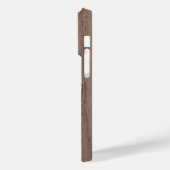 Modernes, personalisiertes Holz Case-Mate iPhone Hülle (Rückseite / Links)