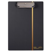 Modernes personalisiertes kleines klemmbrett (Vorderseite)