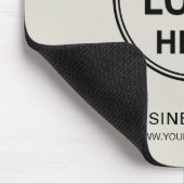 Modernes Personalisiertes Logo-Unternehmen Mousepad (Ecke)