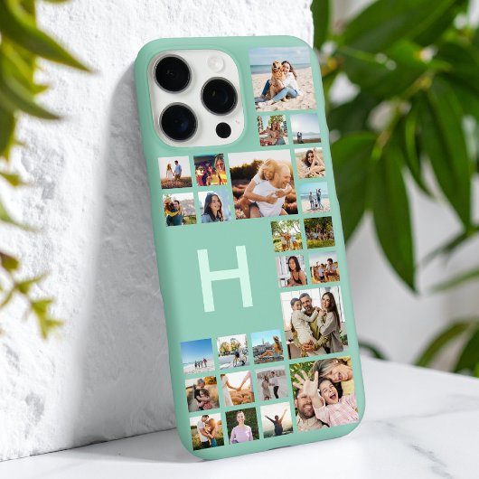 Modernes Personalisiertes Monogramm für benutzerde Case-Mate iPhone Hülle