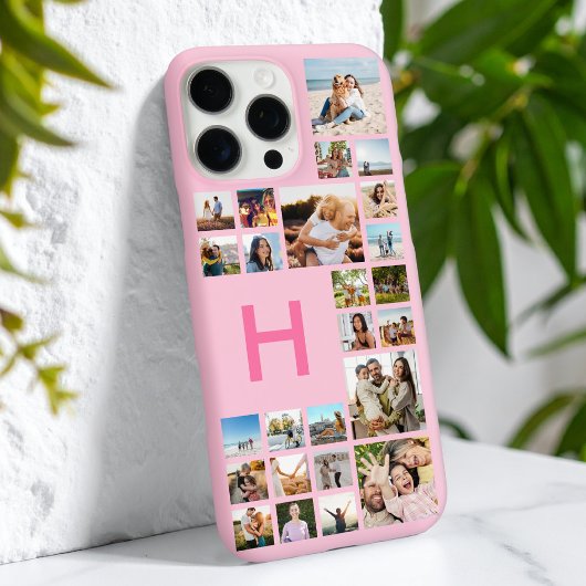 Modernes Personalisiertes Monogramm für benutzerde Case-Mate iPhone Hülle