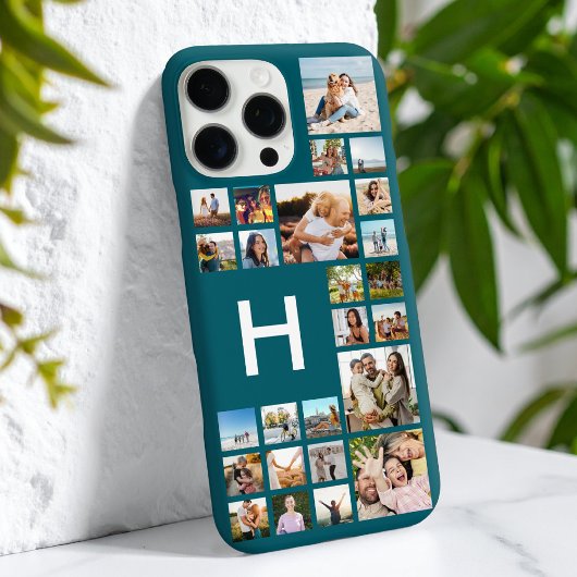 Modernes Personalisiertes Monogramm für benutzerde Case-Mate iPhone Hülle