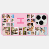 Modernes Personalisiertes Monogramm für benutzerde Case-Mate iPhone Hülle (Rückseite (Horizontal))