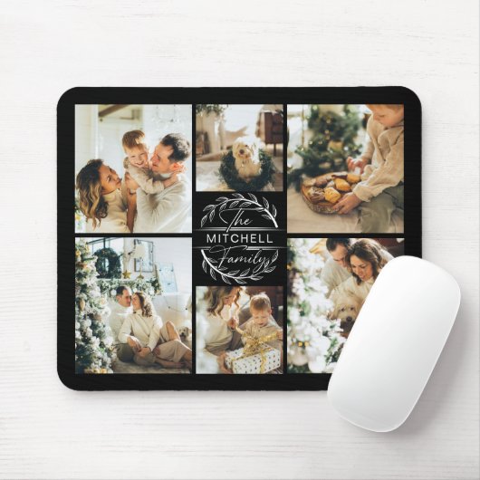 Modernes Personalisiertes Monogramm-Geschenk für d Mousepad (Mit Mouse)