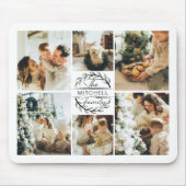 Modernes Personalisiertes Monogramm-Geschenk für d Mousepad (Vorne)