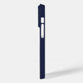 Modernes Personalisiertes Monogramm und Name Case-Mate iPhone Hülle (Rückseite / Links)
