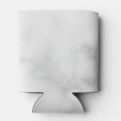 Modernes Personalisiertes Monogramm und Name könne Dosenkühler (Rückseite)