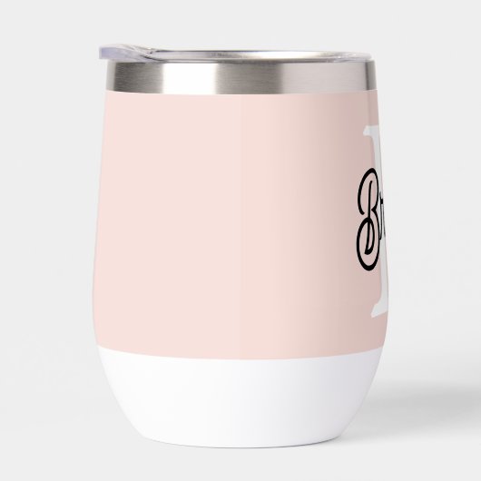 Modernes Personalisiertes Monogramm und Name Paste (Rechts)