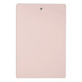 Modernes Personalisiertes Monogramm und Name Paste Mini Klemmbrett (Rückseite)